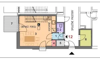 BOROVÁ LADA - apartmán č.6 - foto číslo 2