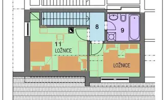 BOROVÁ LADA - apartmán č.6 - foto číslo 3