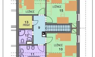 BOROVÁ LADA - apartmán č.7 - foto číslo 10